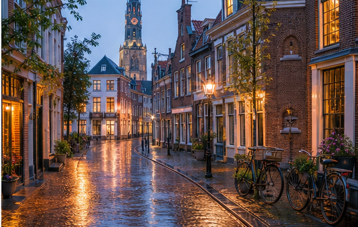 Unique Netherlands travel visual